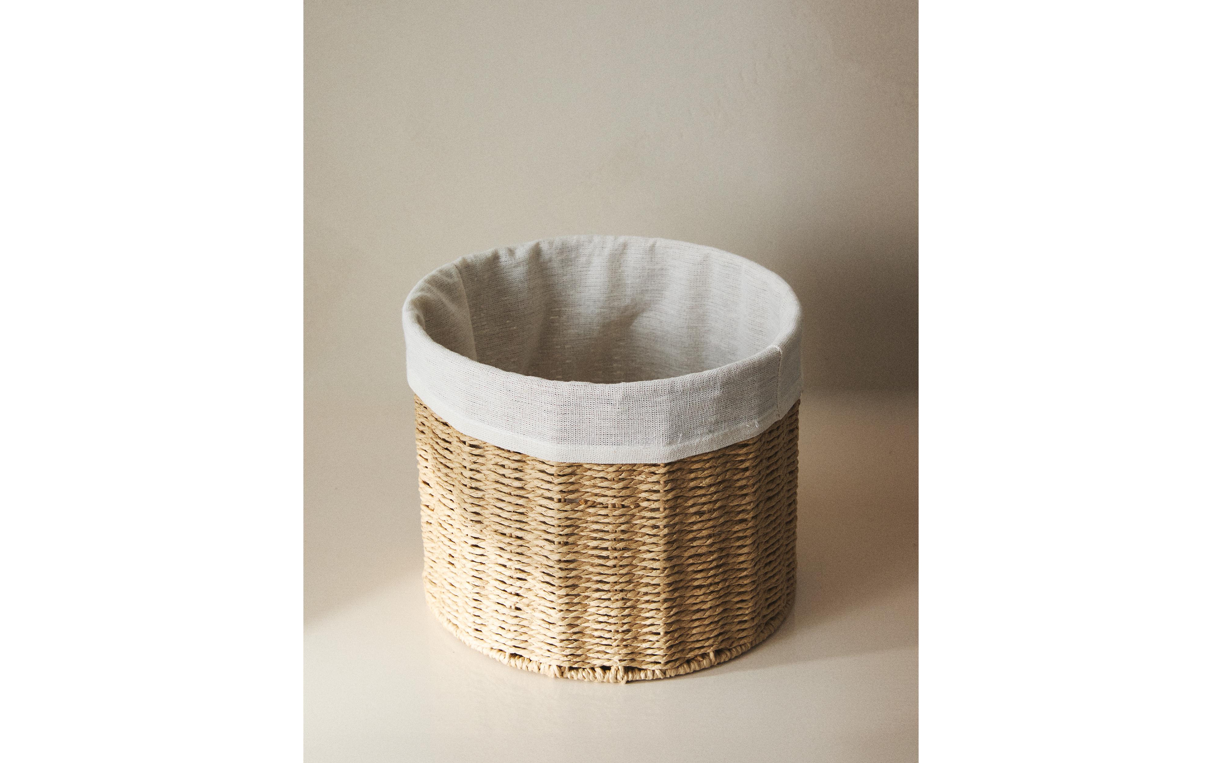 ROUND BASKET WITH COTTON LINING product thumbnail 8