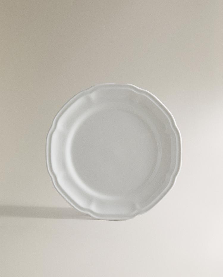 PORCELAIN DESSERT PLATE