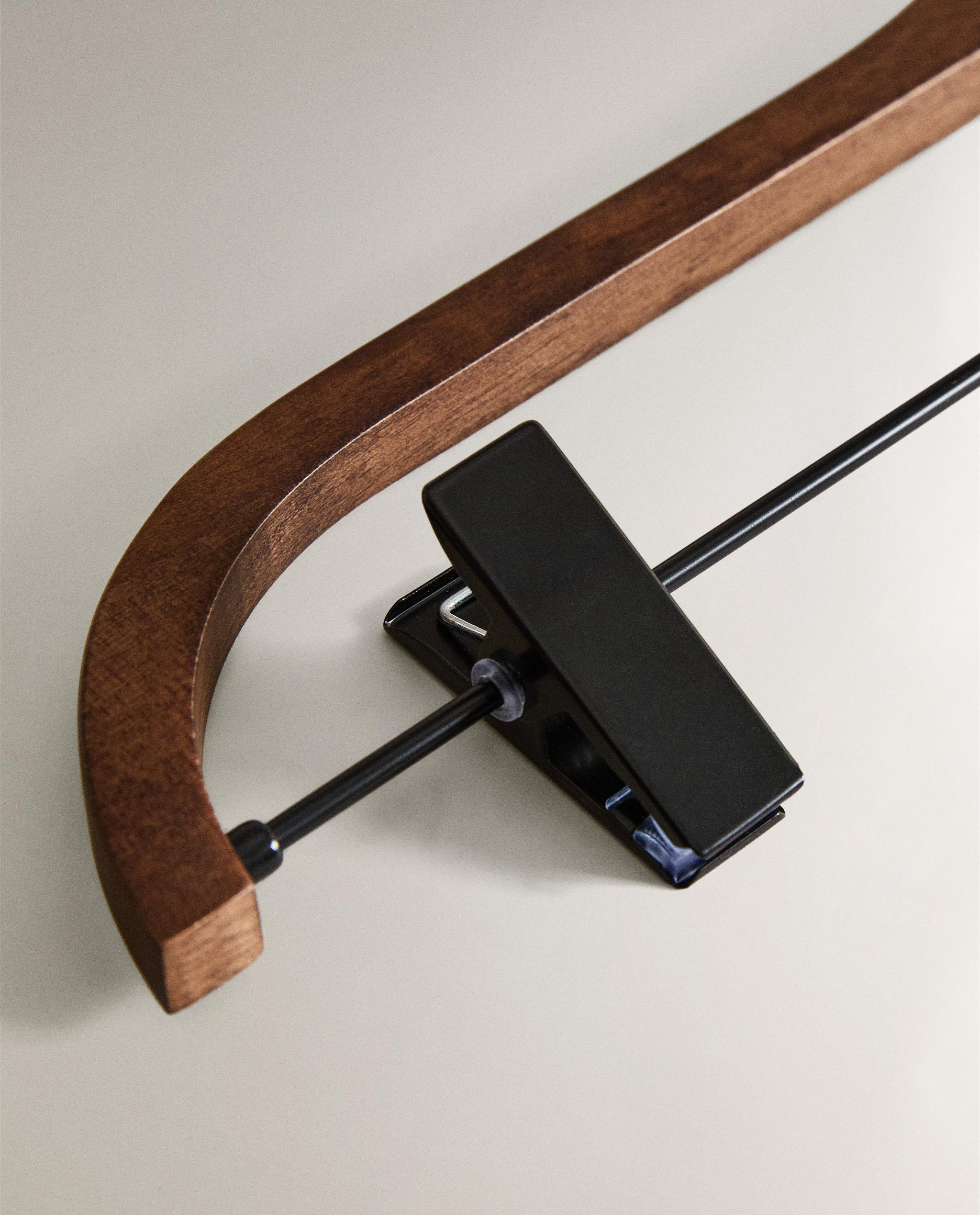 PACK OF WOODEN FINISH SKIRT HANGERS (PACK OF 2) product thumbnail 4