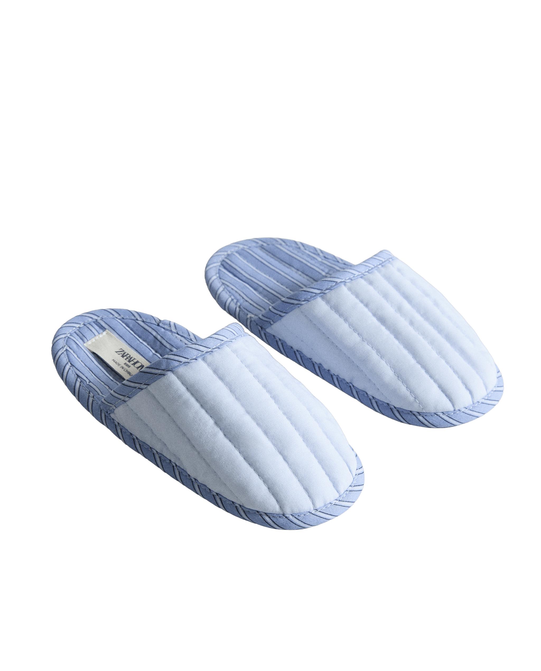 CHILDREN'S STRIPED MULE SLIPPERS product thumbnail 6