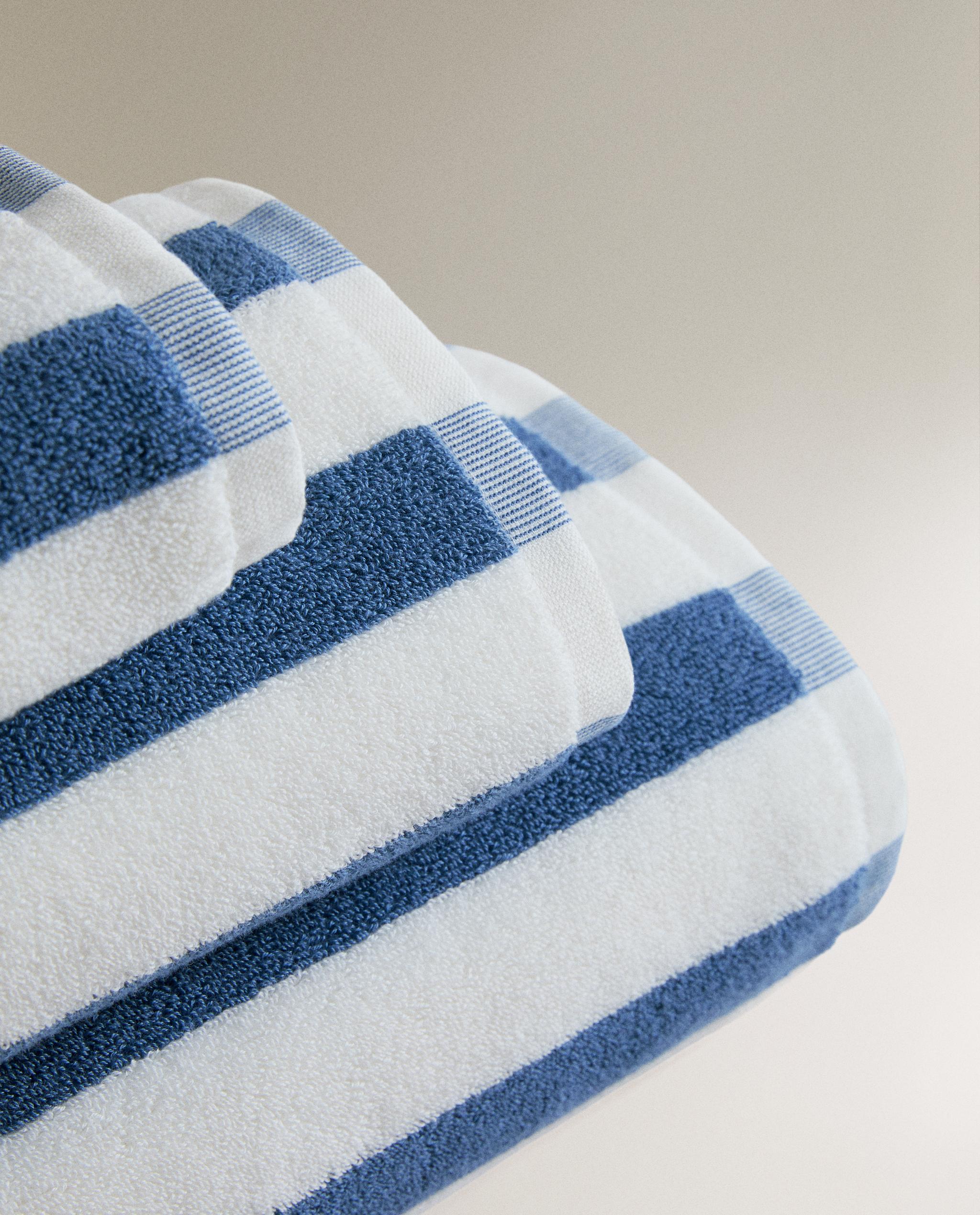 WIDE STRIPE BATH TOWEL product thumbnail 4