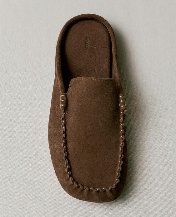 MOCASÍN DESTALONADO PIEL SERRAJE MOCASÍN DESTALONADO PIEL SERRAJE