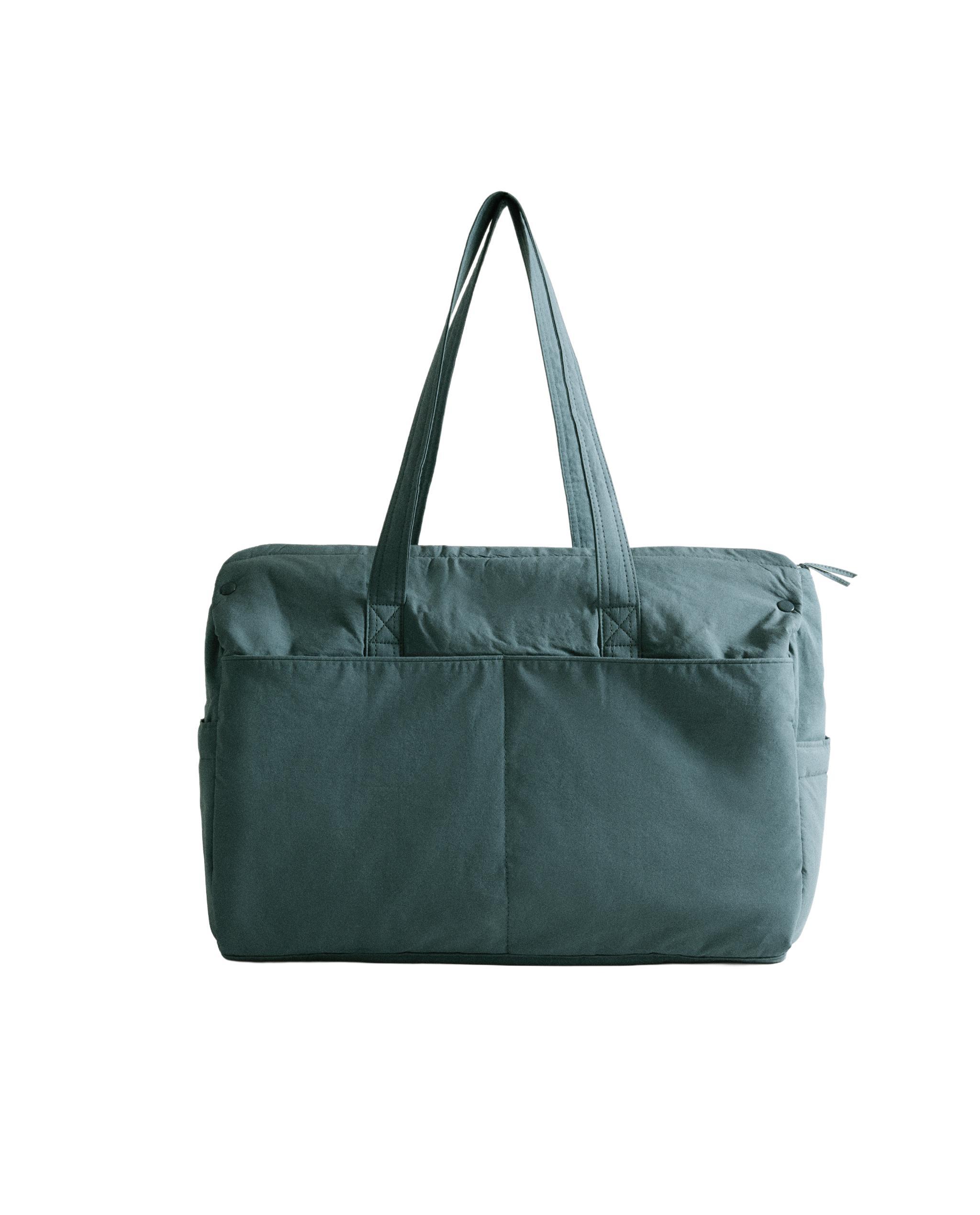 LEAF PRINT COTTON MATERNITY BAG product thumbnail 2