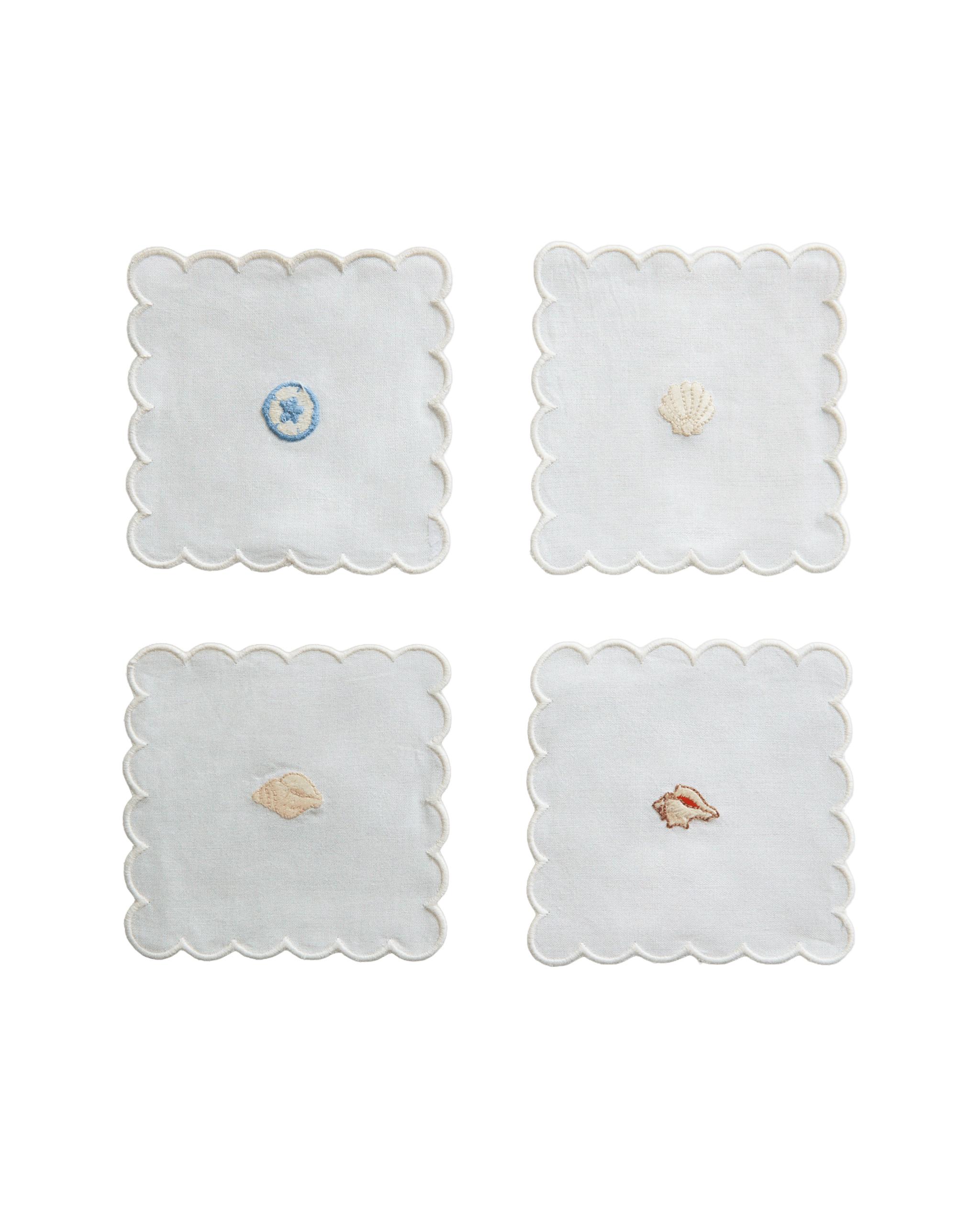 PACK OF RAMIE SHELL COASTERS (PACK OF 4) product thumbnail 7