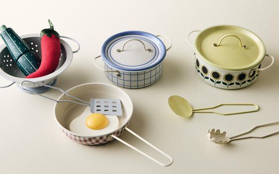 סט כלי מטבח צעצוע לילדים