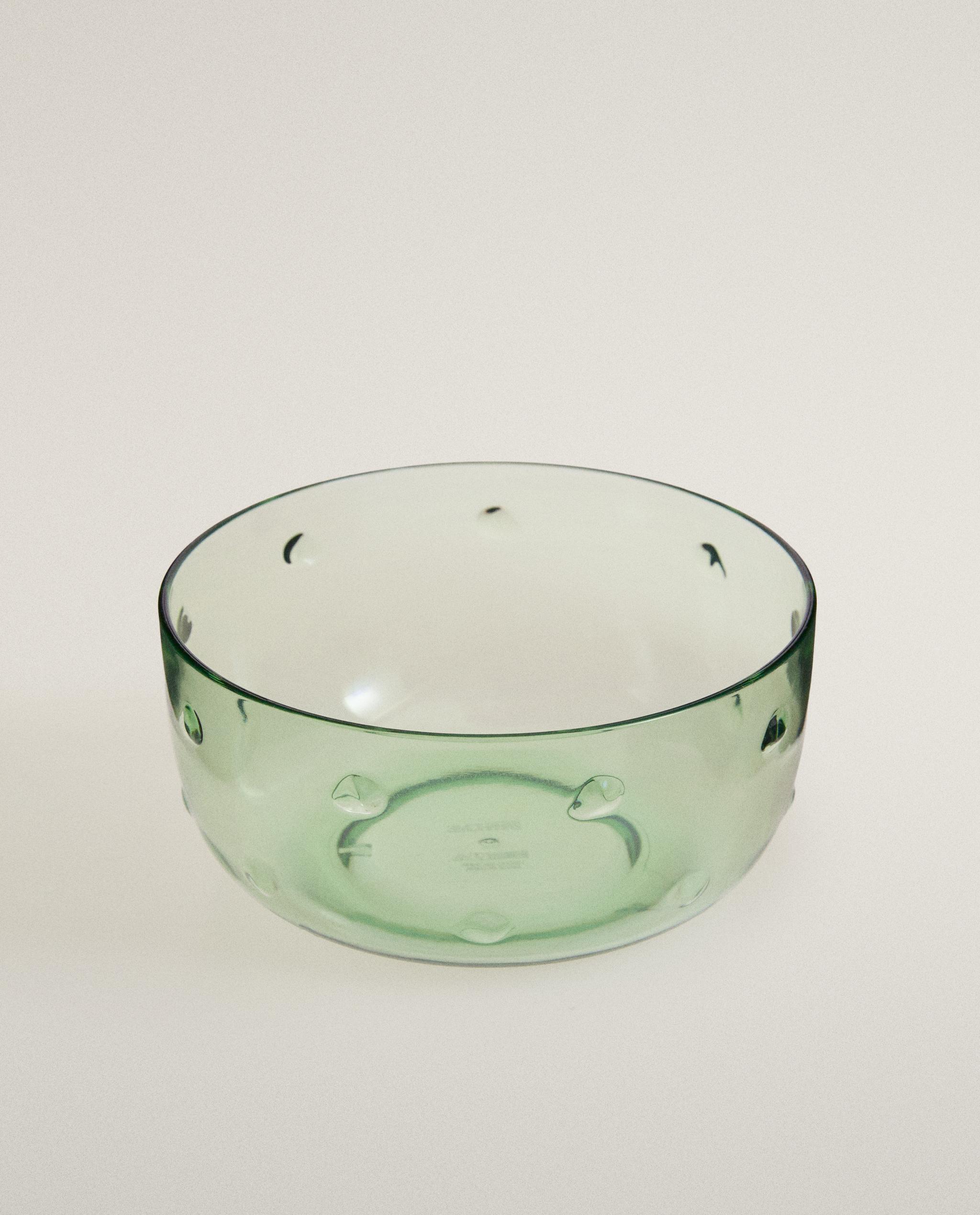 ACRYLIC BOWL WITH POLKA DOTS product thumbnail 4