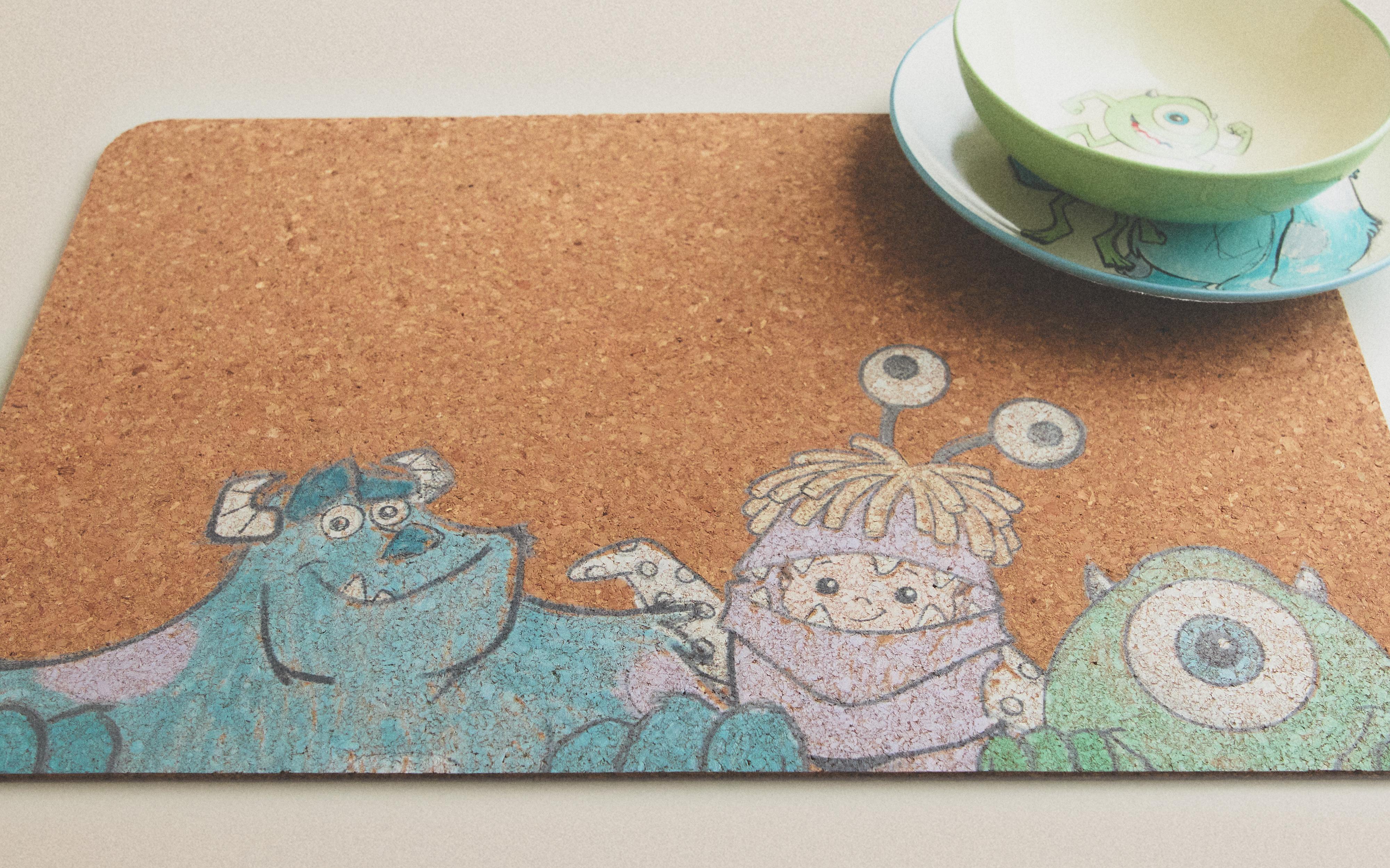 CHILDREN’S MONSTERS, INC. ©DISNEY/PIXAR CORK PLACEMAT product thumbnail 2