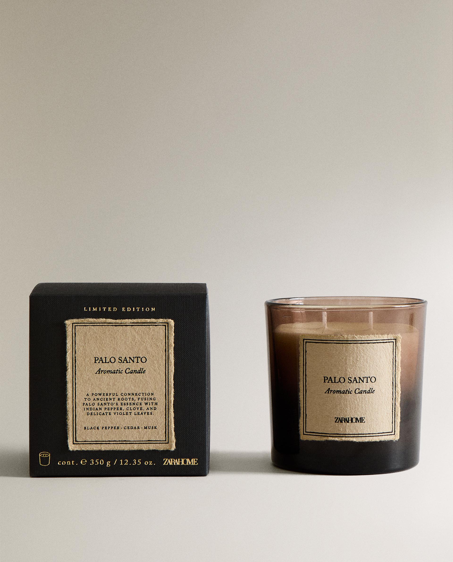 (350 G) PALO SANTO SCENTED CANDLE