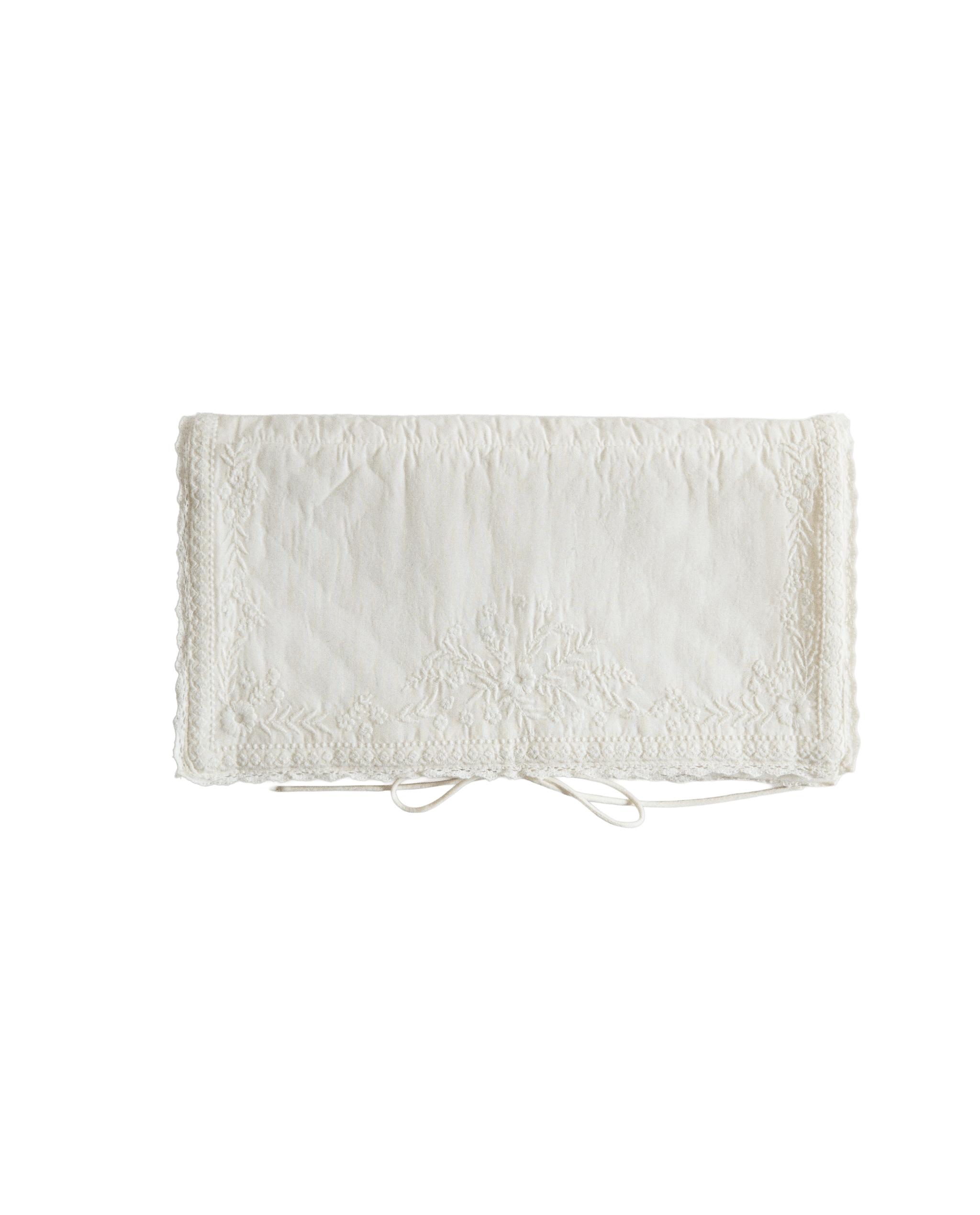 EMBROIDERED COTTON LINGERIE BAG product thumbnail 6