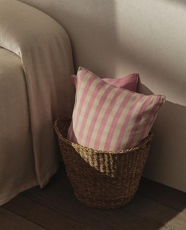 HOUSSE DE COUSSIN COTON CARREAUX VICHY X TENSIRA