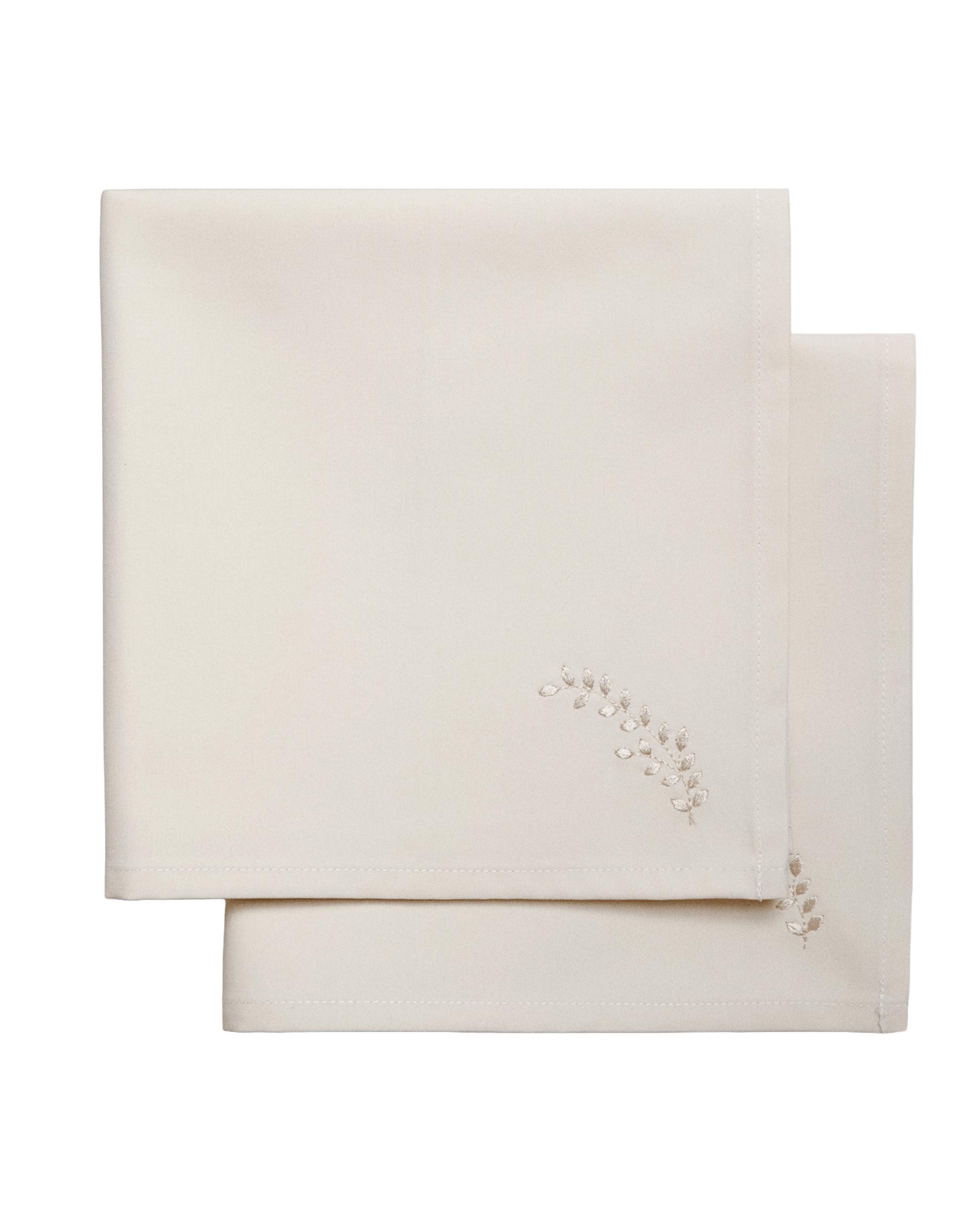 PACK OF PLANT EMBROIDERY NAPKINS (PACK OF 2) product thumbnail 8
