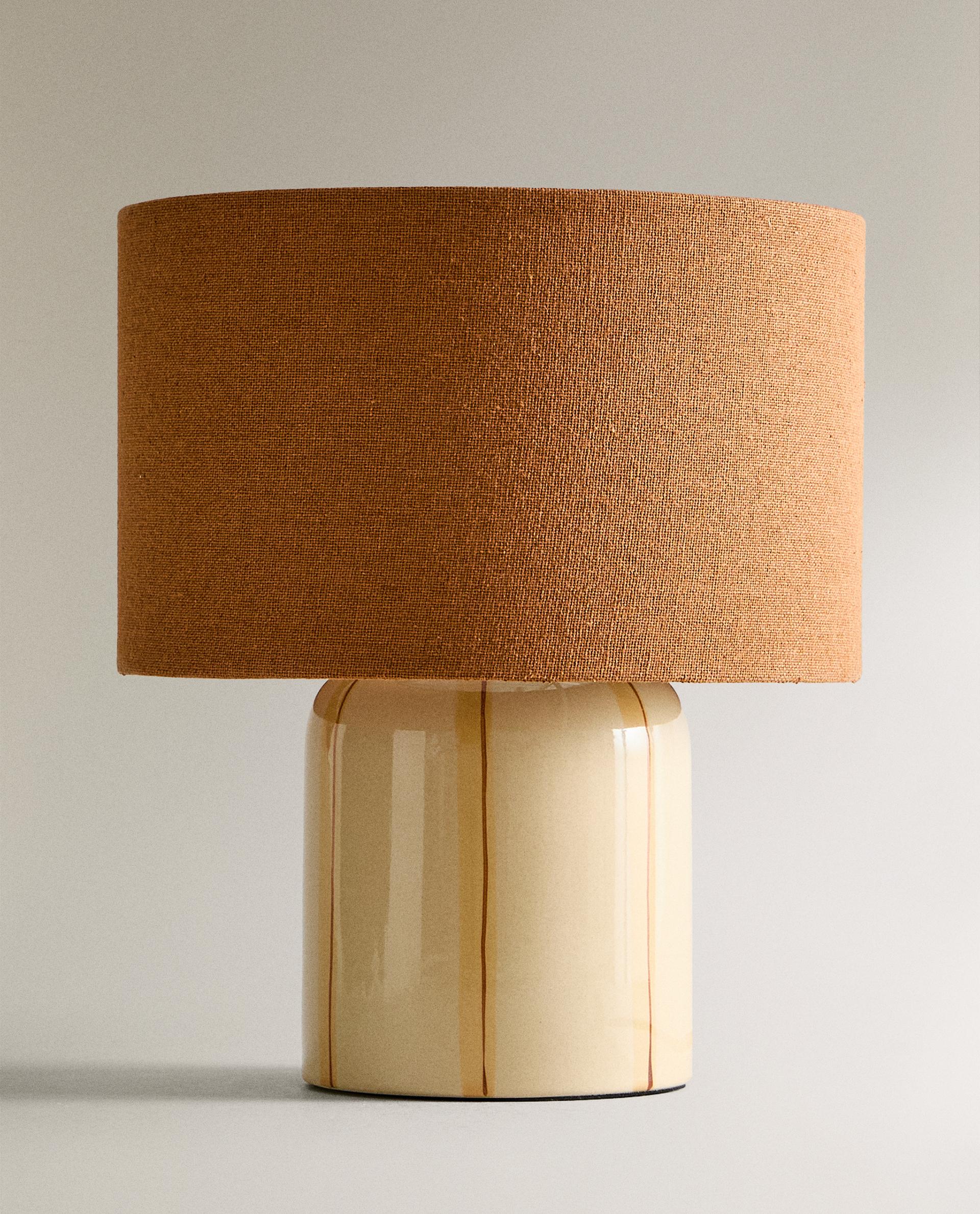 STRIPED TABLE LAMP | Zara Home United States of America