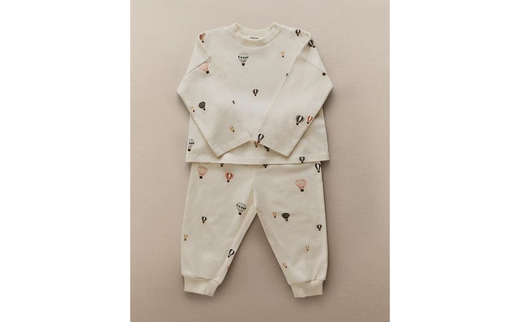 SET PIJAMA INFANTIL JERSEY GLOBOS SET PIJAMA INFANTIL JERSEY GLOBOS