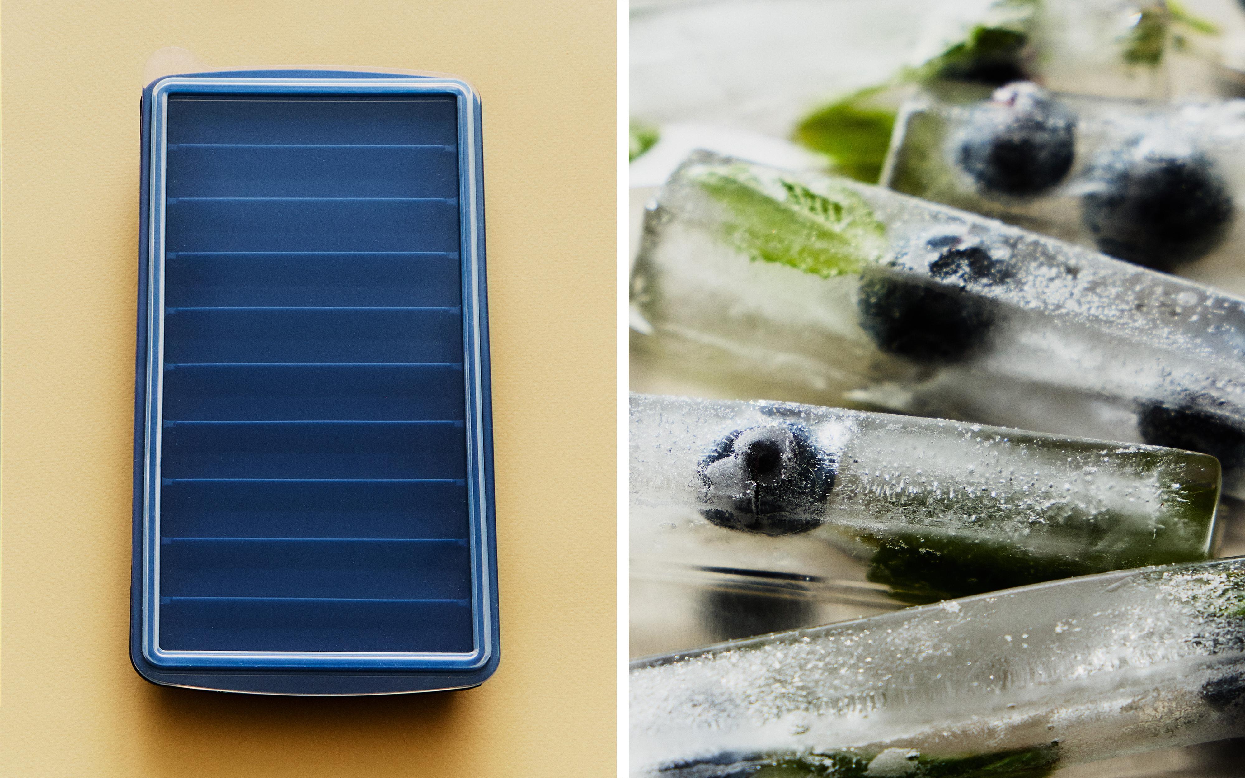 SILICONE RECTANGLE ICE BUCKET TRAY 10 ICE CUBES product thumbnail 8