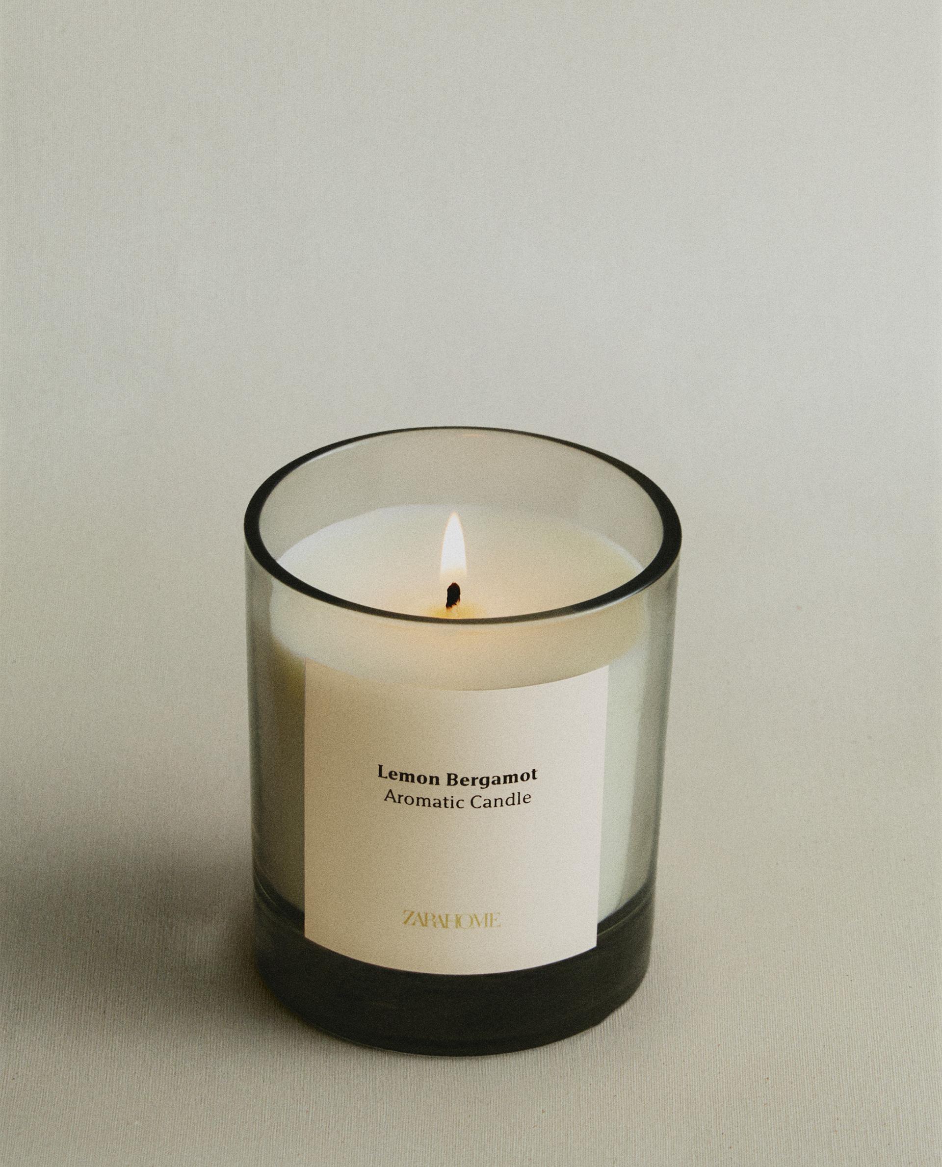 (200 G) LEMON BERGAMOT SCENTED CANDLE product thumbnail 6