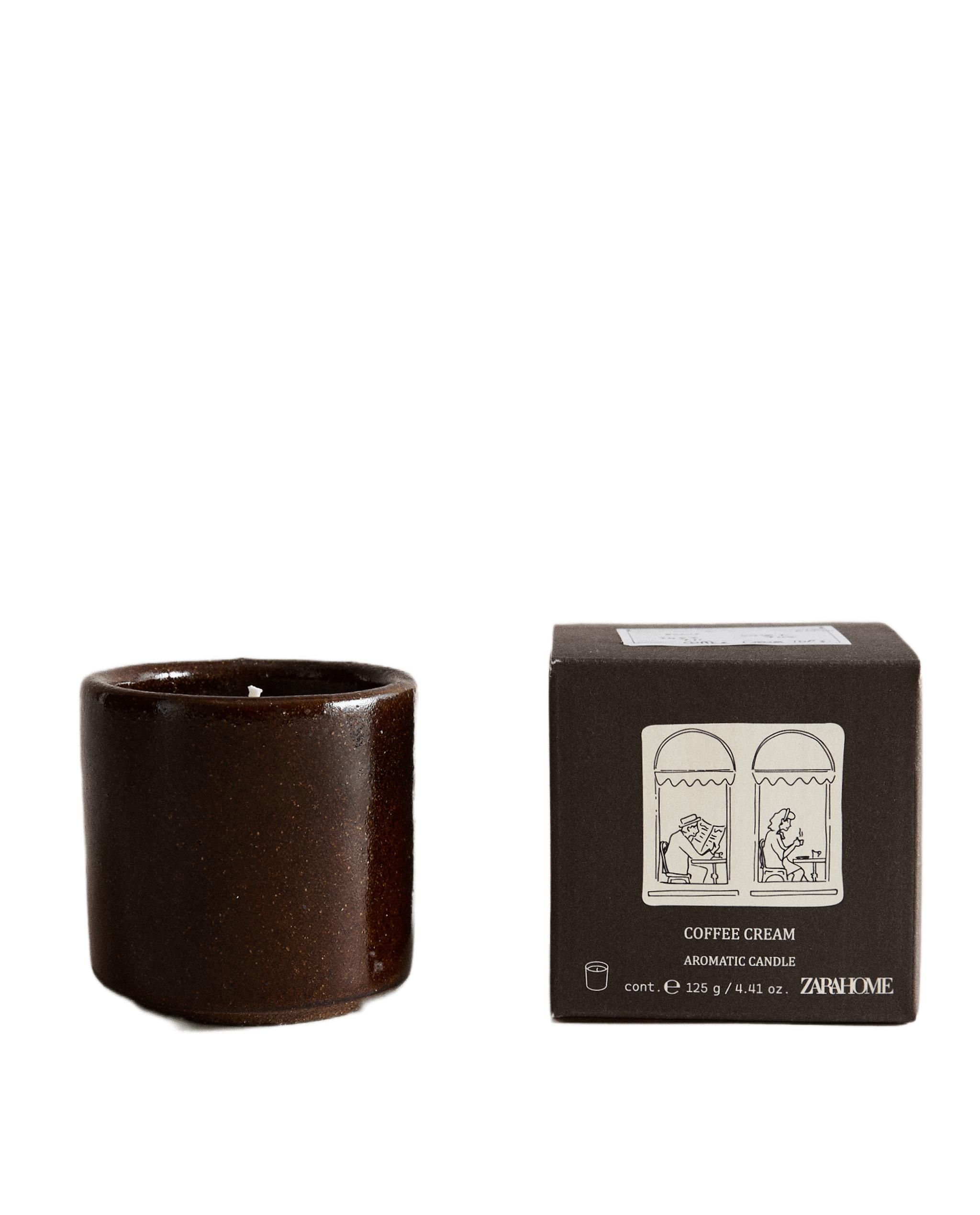 (125 G) COFFEE CREAM SCENTED CANDLE product thumbnail 13