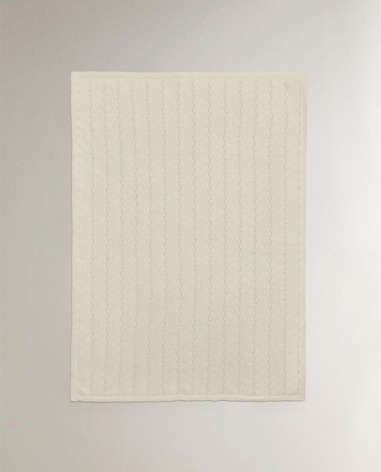 CASHMERE KNIT BABY BLANKET CASHMERE KNIT BABY BLANKET