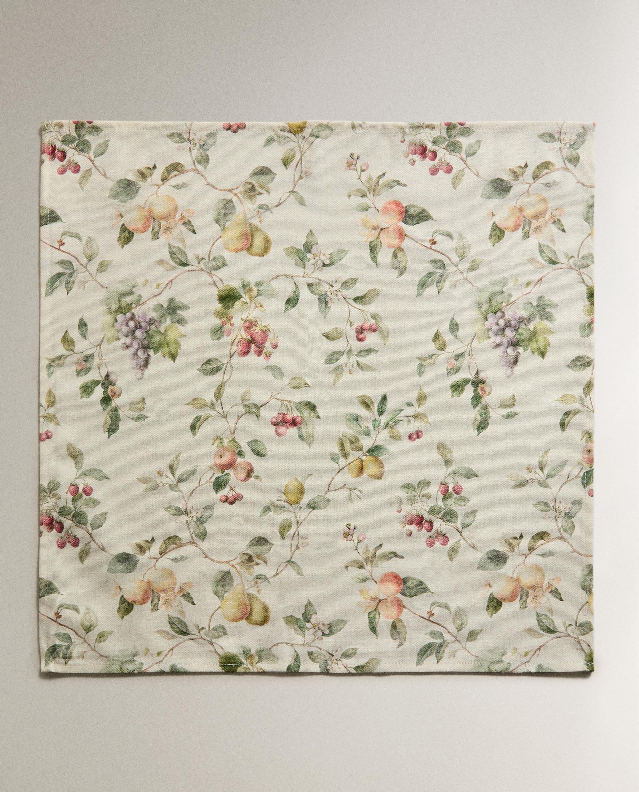 BOTANICAL PRINT NAPKINS (PACK OF 2) product thumbnail 4