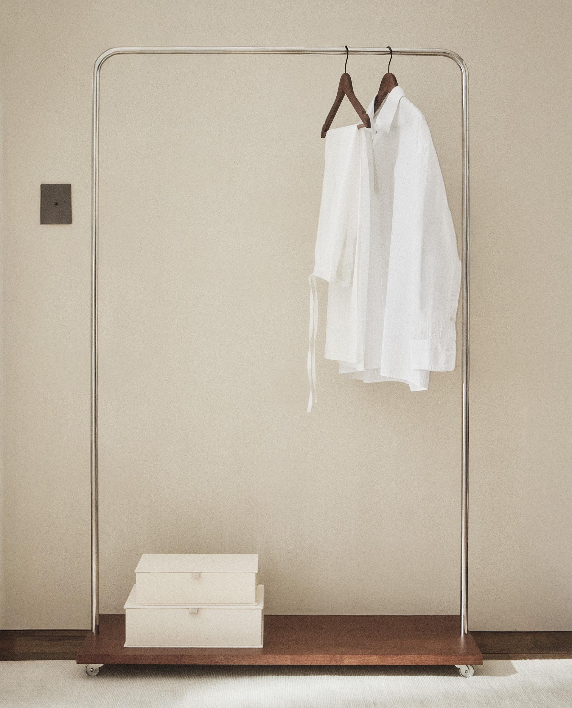 METAL AND WOOD RACK | Zara Home Kosovë