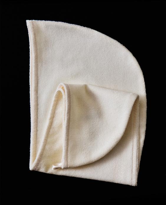 SILK BLEND HAIR TOWEL