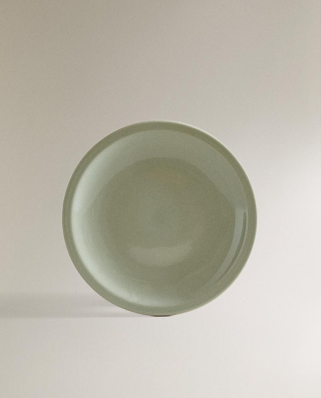 ГЛАЗУРОВАНА ТАРІЛКА З КАМ’ЯНОЇ КЕРАМІКИ ГЛАЗУРОВАНА ТАРІЛКА З КАМ’ЯНОЇ КЕРАМІКИ