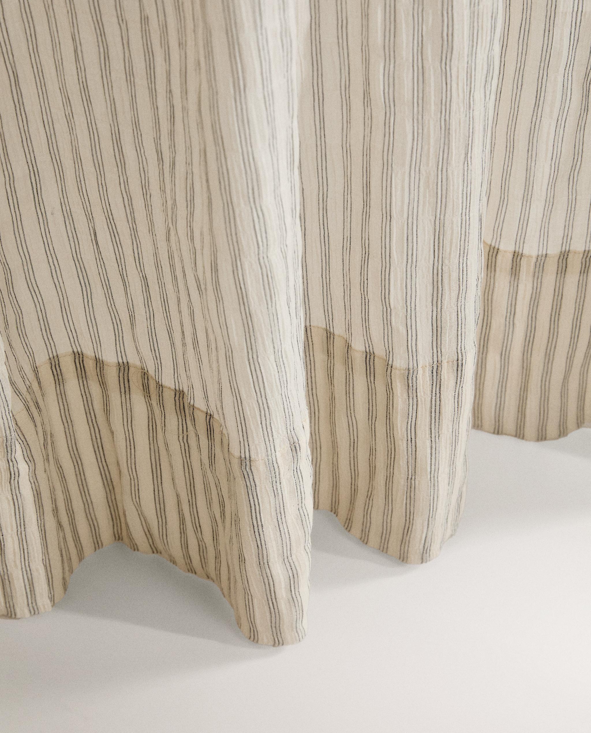 STRIPED MUSLIN CURTAIN product thumbnail 8