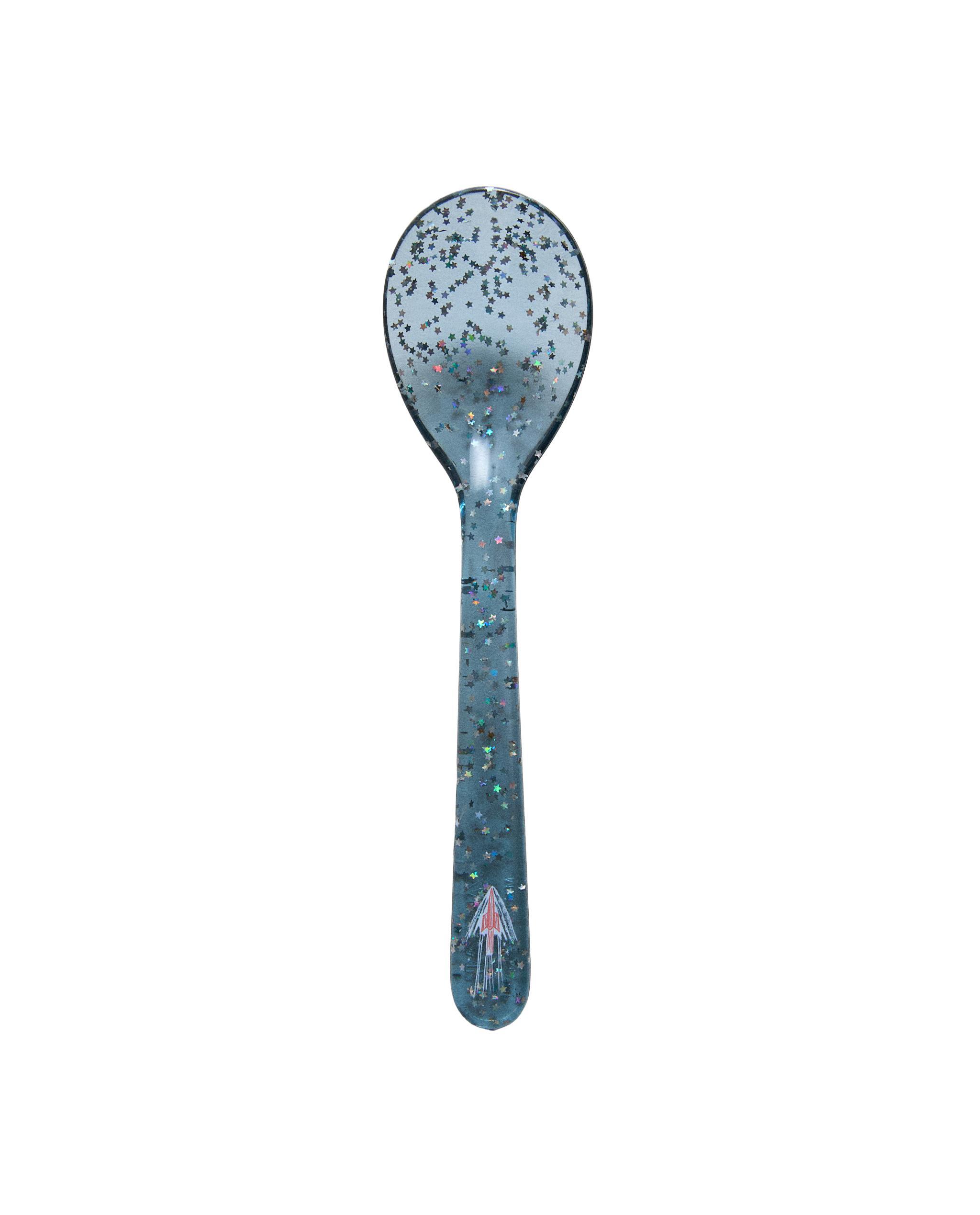 CHILDREN'S GLITTER TRITAN™ SPOON WITH STARS product thumbnail 6