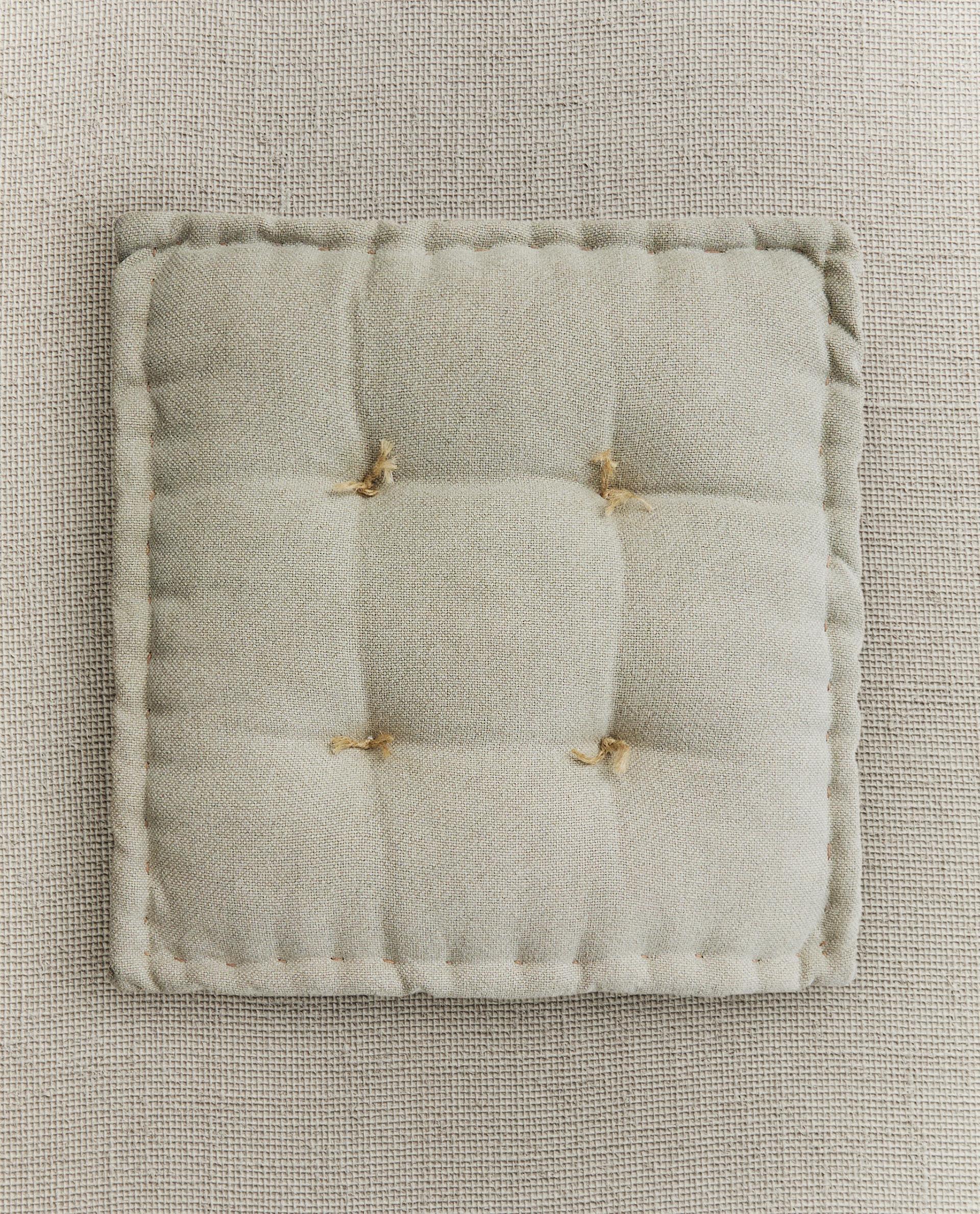 SEAT CUSHION WITH TOPSTITCHING Zara Home Canada