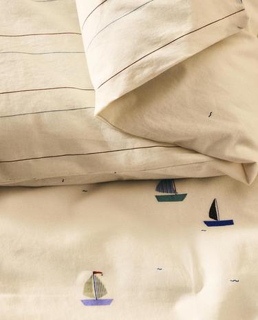COTTON BOAT FLAT SHEET