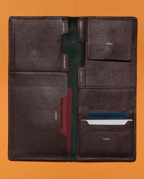 CARTERA ORGANIZADORA PIEL VIAJE