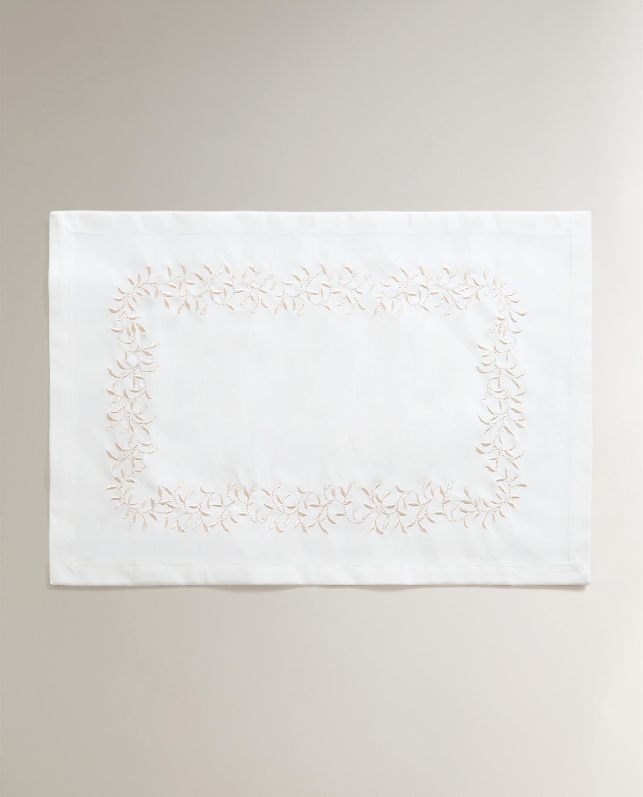 PACK OF EMBROIDERED SATIN NAPKINS (PACK OF 2) product thumbnail 6