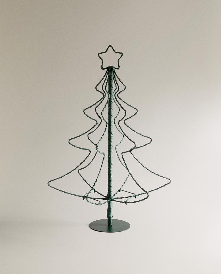 SMALL CHRISTMAS TREE STRUCTURE WITH LED LIGHTS