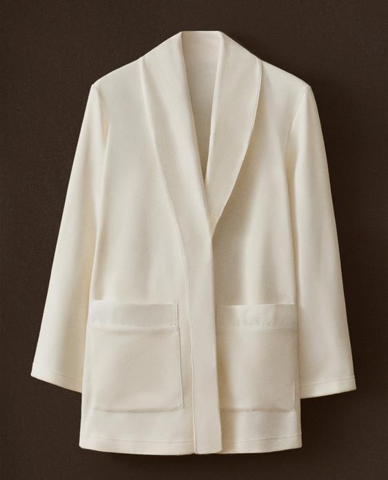 SHORT FLEECE DRESSING GOWN