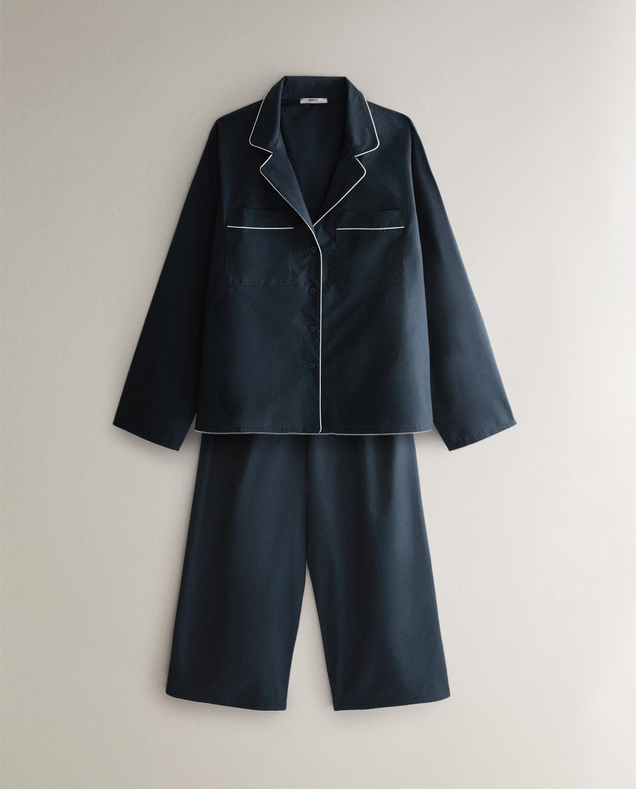 PIPING COTTON SHIRT product thumbnail 7