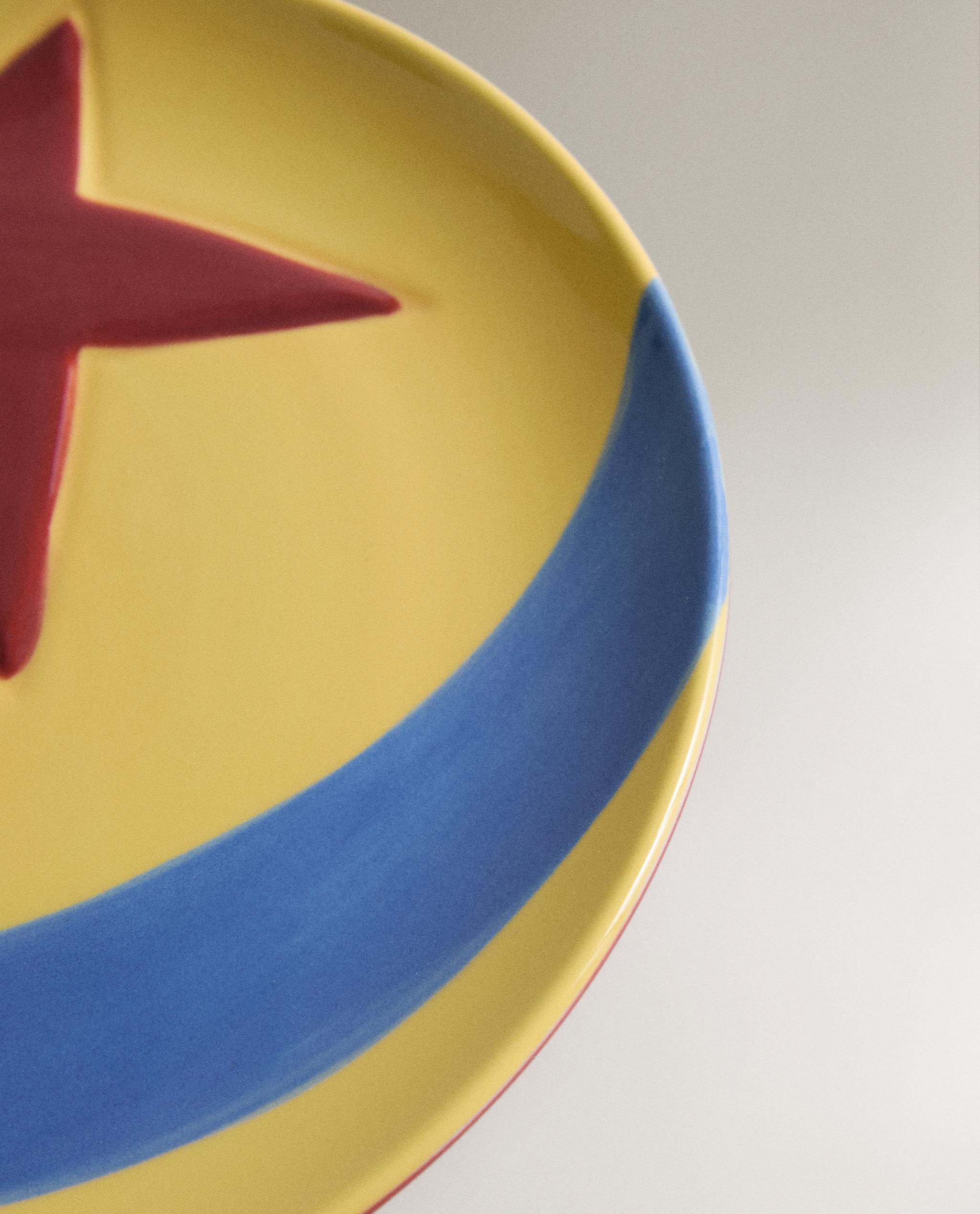 KIDS' MONSTERS, INC. ©DISNEY/PIXAR BALL STONEWARE PLATE product thumbnail 7