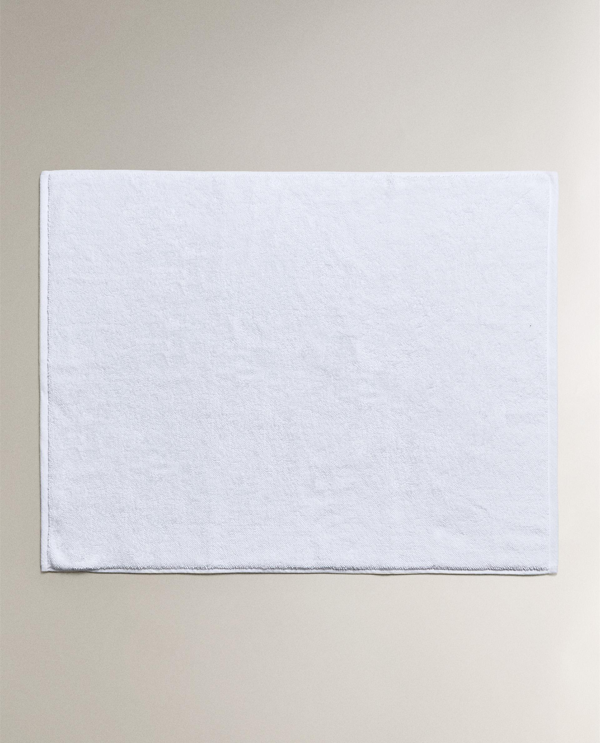 TAPIS DE BAIN COTON POINT DE RIZ TAPIS DE BAIN COTON POINT DE RIZ