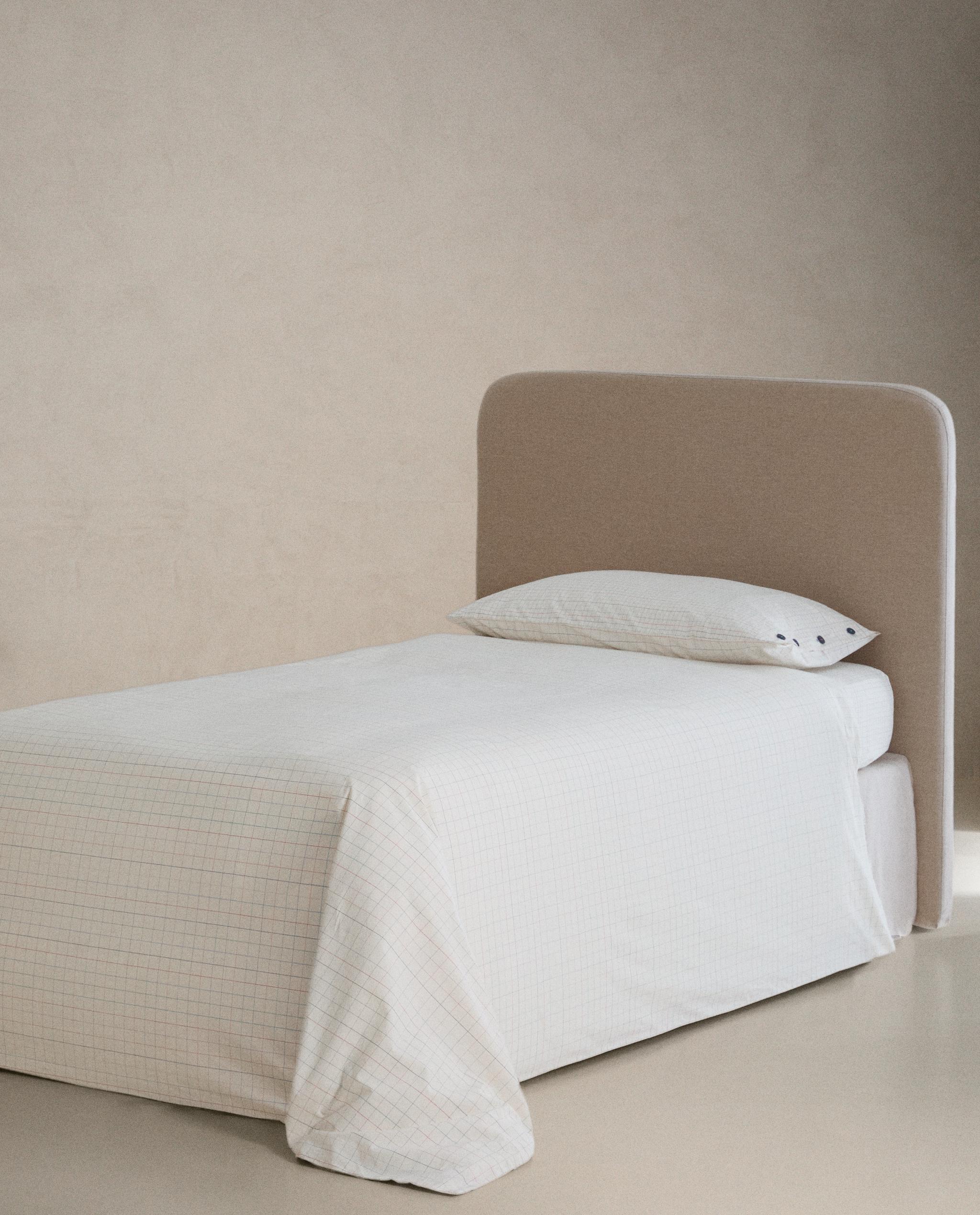 CHILDREN'S CHECK COTTON DUVET COVER product thumbnail 4