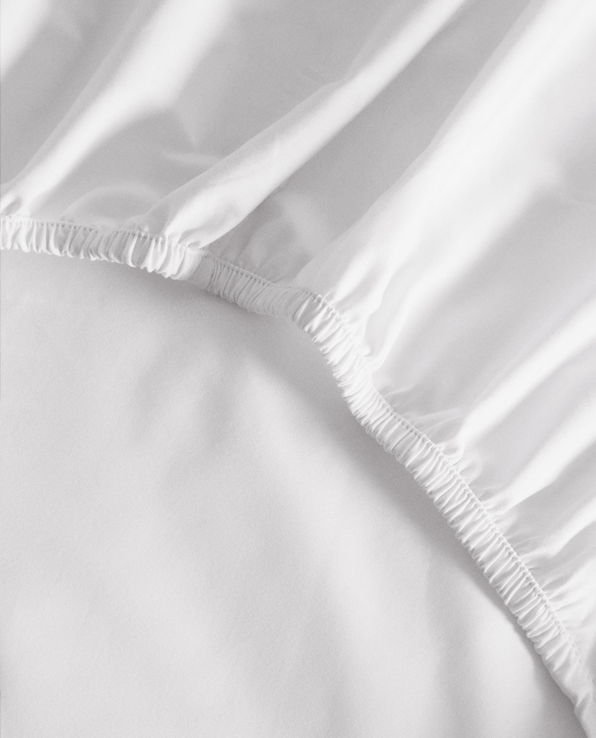 PERCALE FITTED SHEET | 30 CM HIGH (200 THREAD COUNT) product thumbnail 5