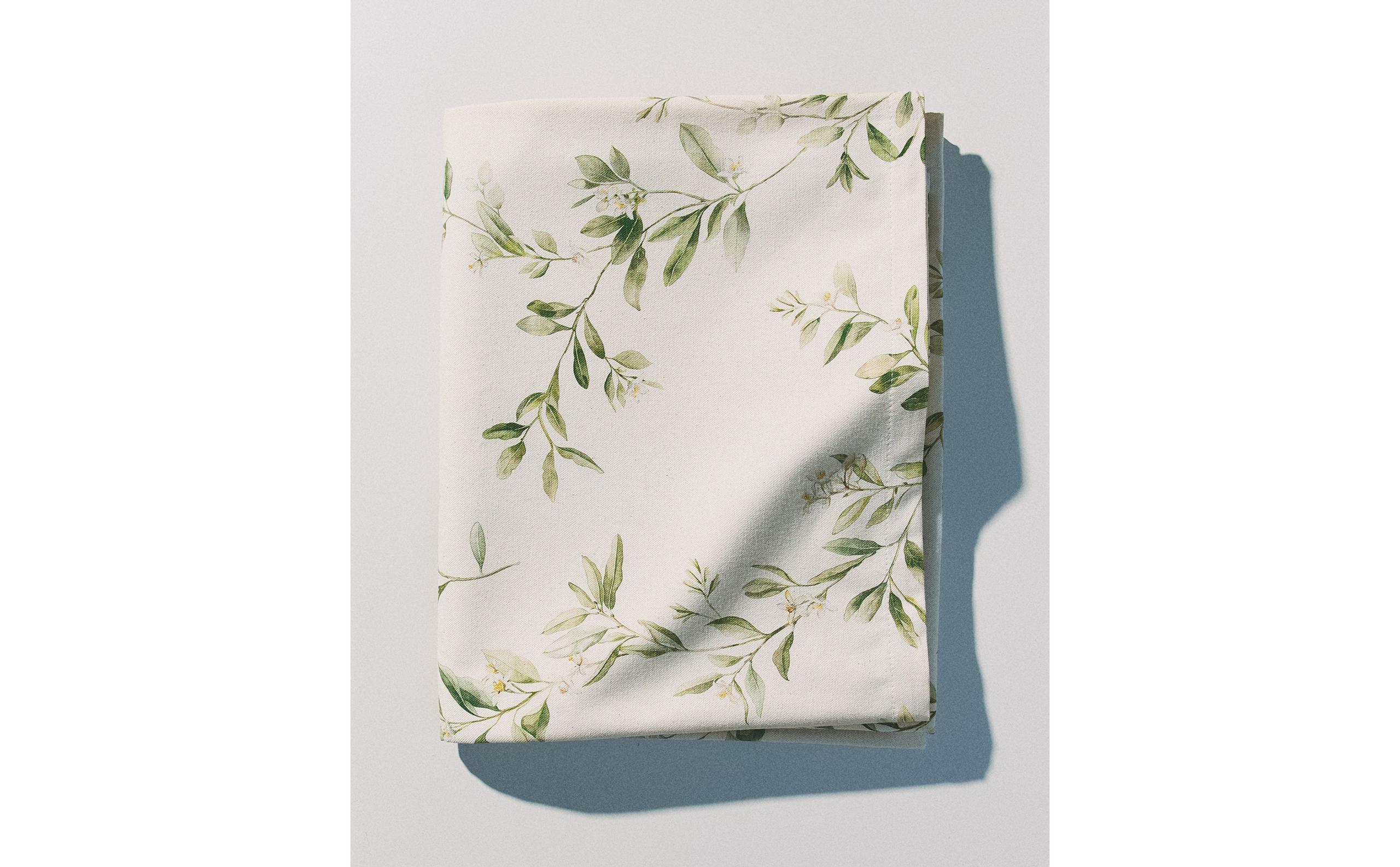 BRANCH AND FLORAL PRINT TABLECLOTH product thumbnail 11
