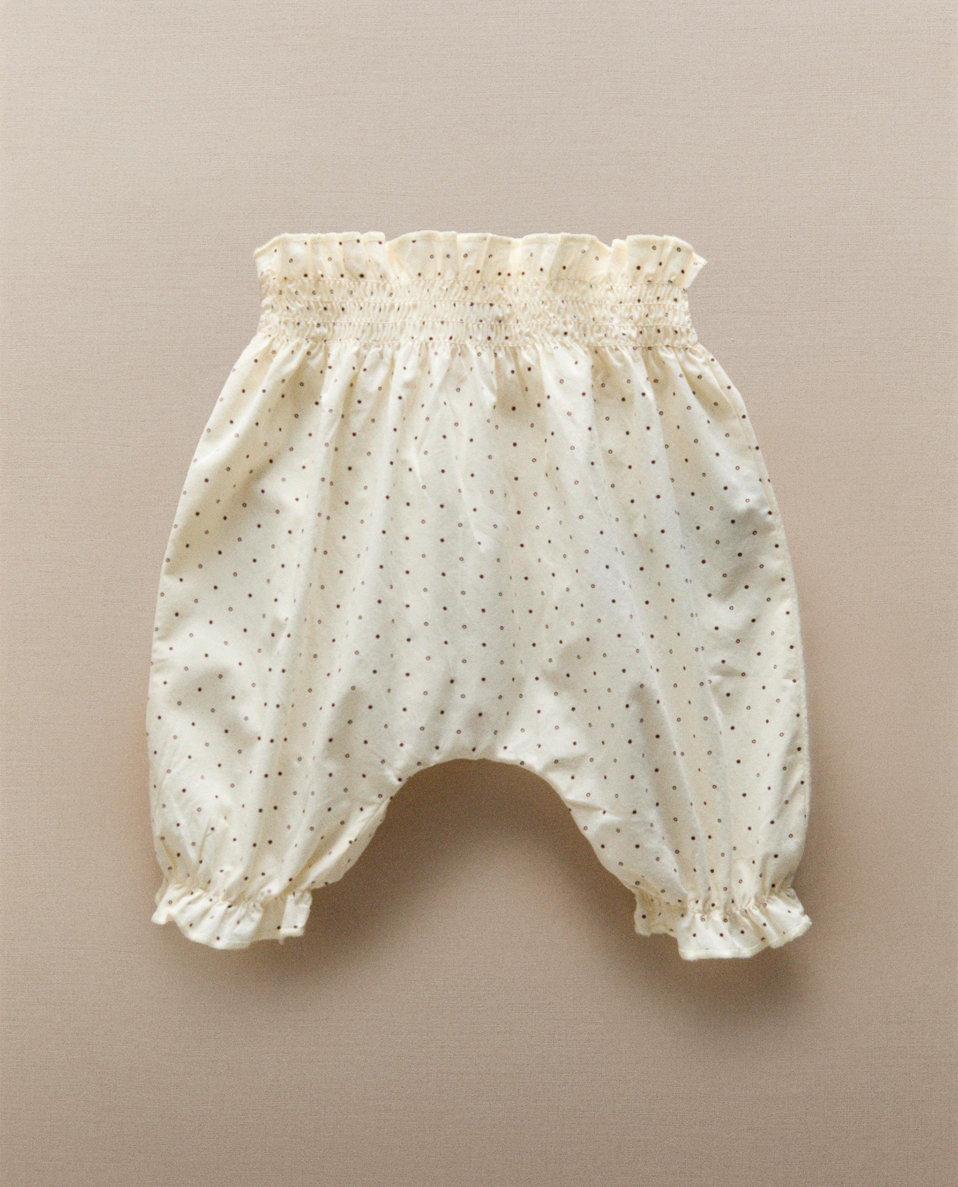 POLKA DOT BABY SAROUEL TROUSERS POLKA DOT BABY SAROUEL TROUSERS