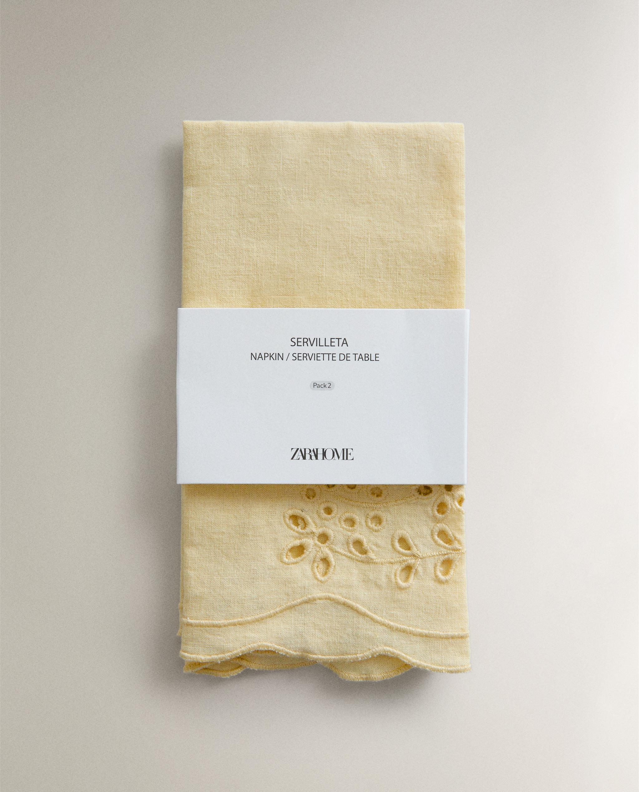 PACK OF LINEN AND COTTON NAPKINS product thumbnail 16