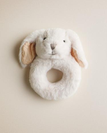 PELUCHE BEBÉ SONAJERO CONEJO