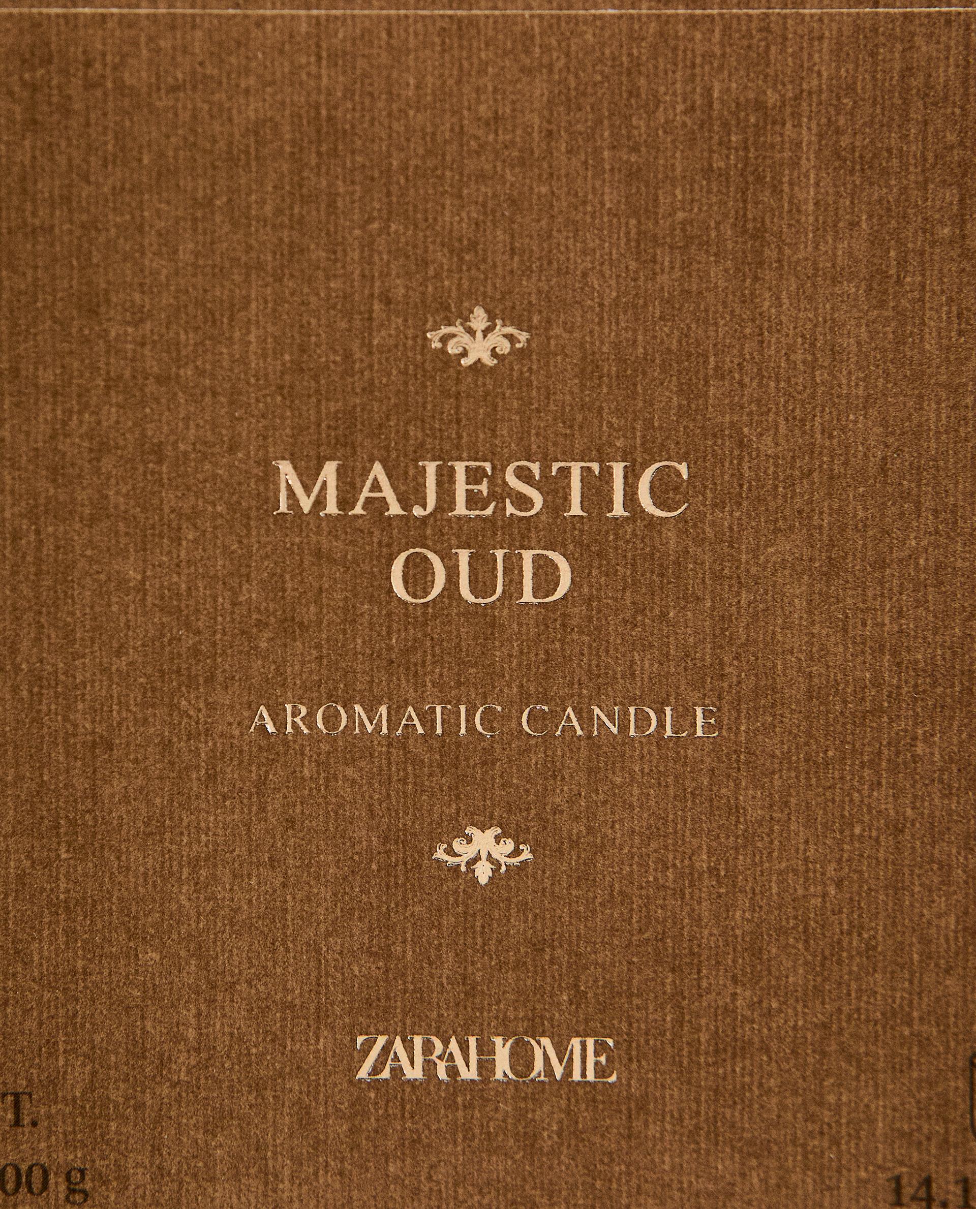 (400 G) MAJESTIC OUD SCENTED CANDLE