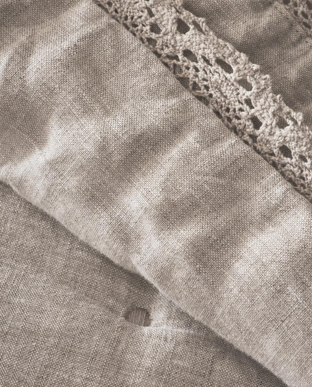 ÉDREDON LIN DENTELLE