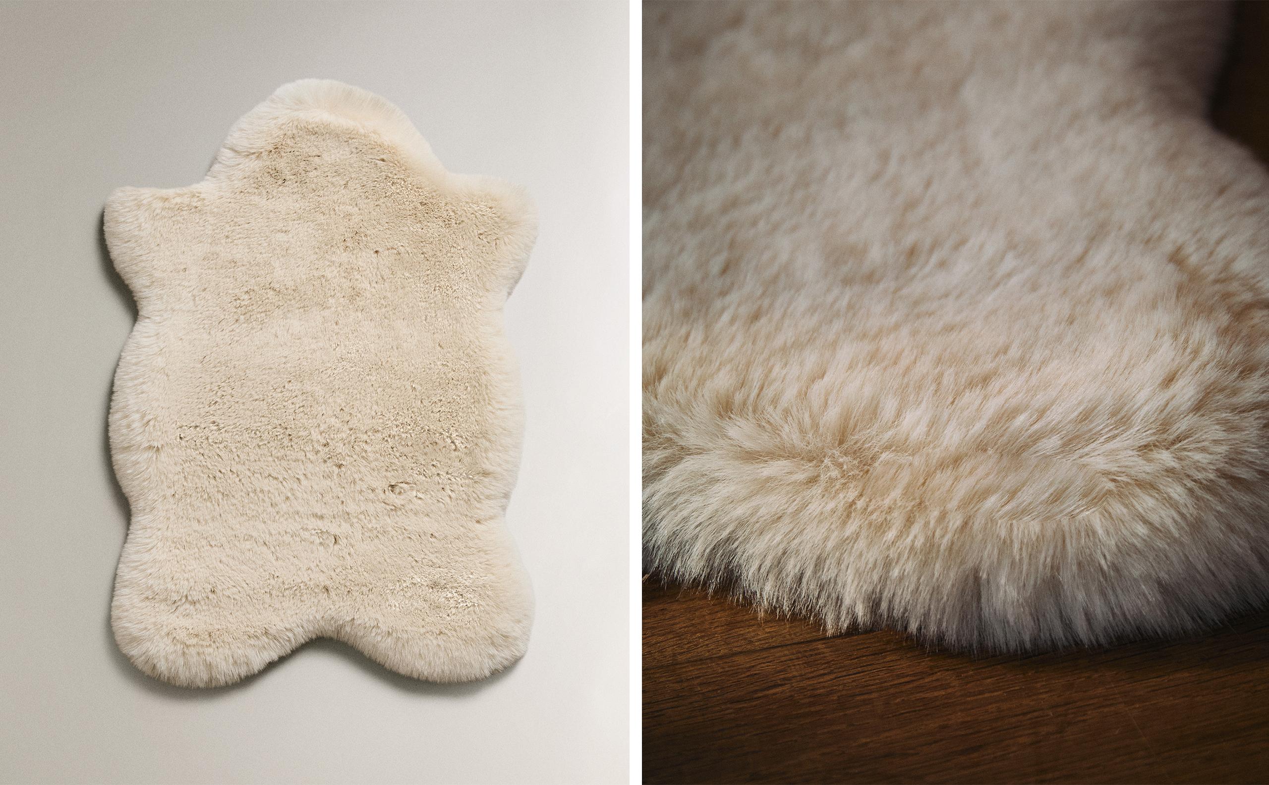 IRREGULAR FUZZY SMALL RUG product thumbnail 14