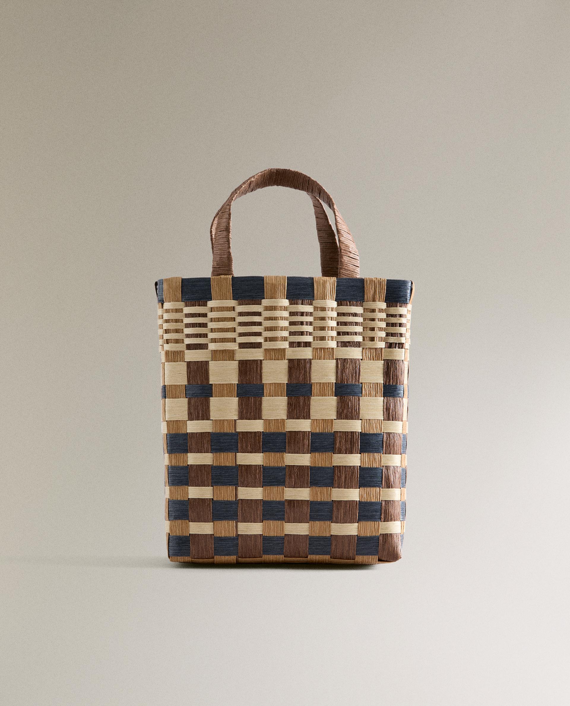マルチカラーミニトートバッグ | Zara Home 日本/Japan