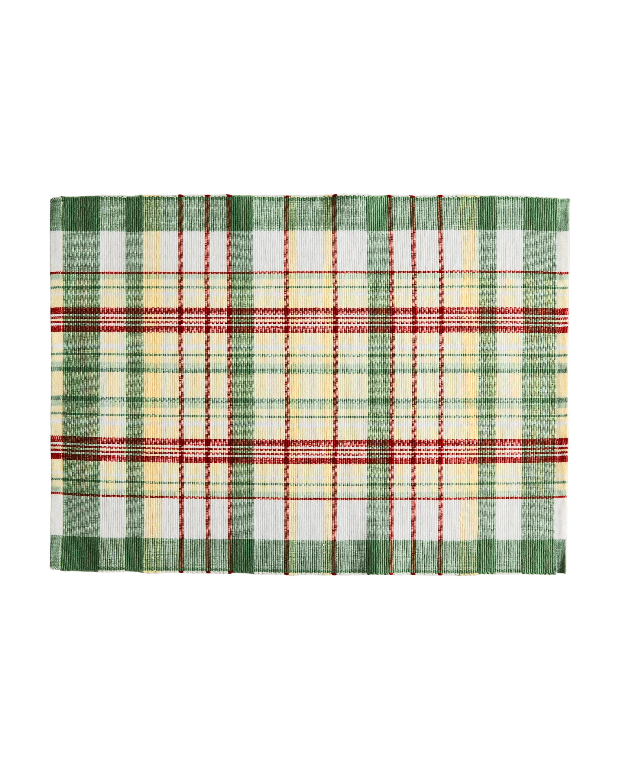 PACK OF COLOURED CHECK PLACEMATS (PACK OF 2) product thumbnail 3