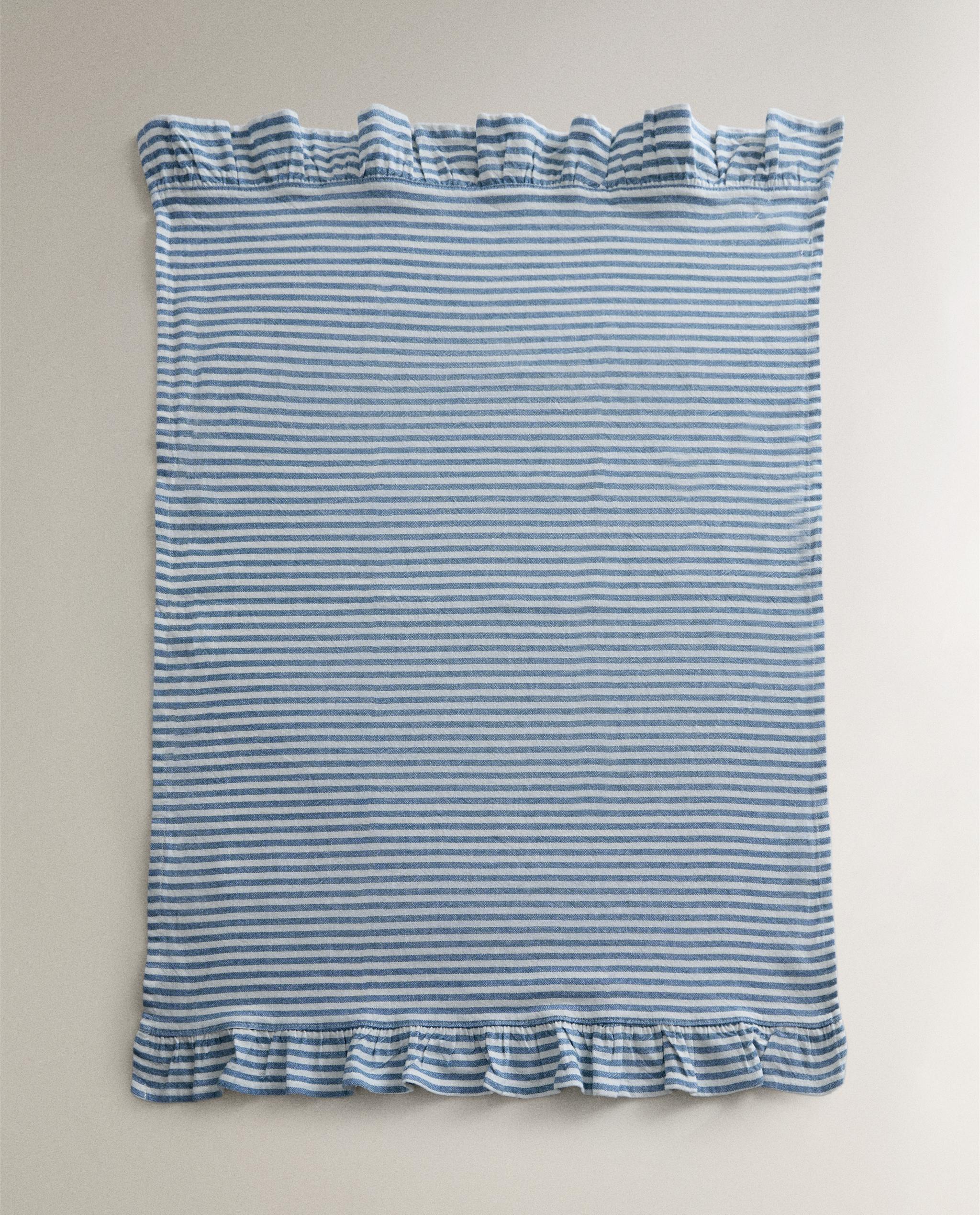STRIPED TEA TOWEL WITH RUFFLE TRIM product thumbnail 12