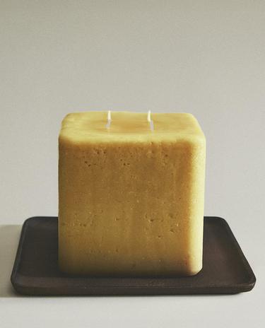 VELA AROMÁTICA CUADRADA CUIR NUIT VELA AROMÁTICA CUADRADA CUIR NUIT