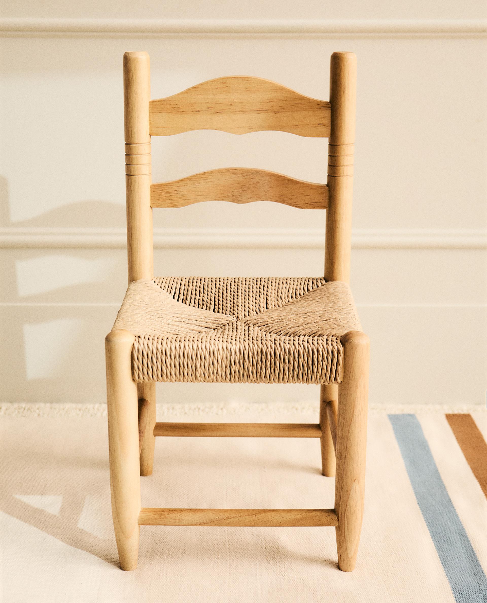 Rattan Armchair Teddy Armchair Zara CHILDREN'S WOODEN CHAIR Zara